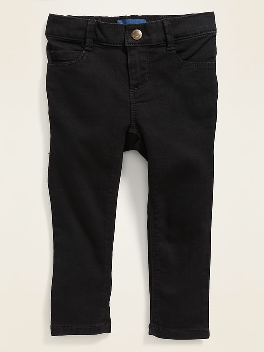 View large product image 1 of 3. Black Skinny Jeans for Toddler Girls