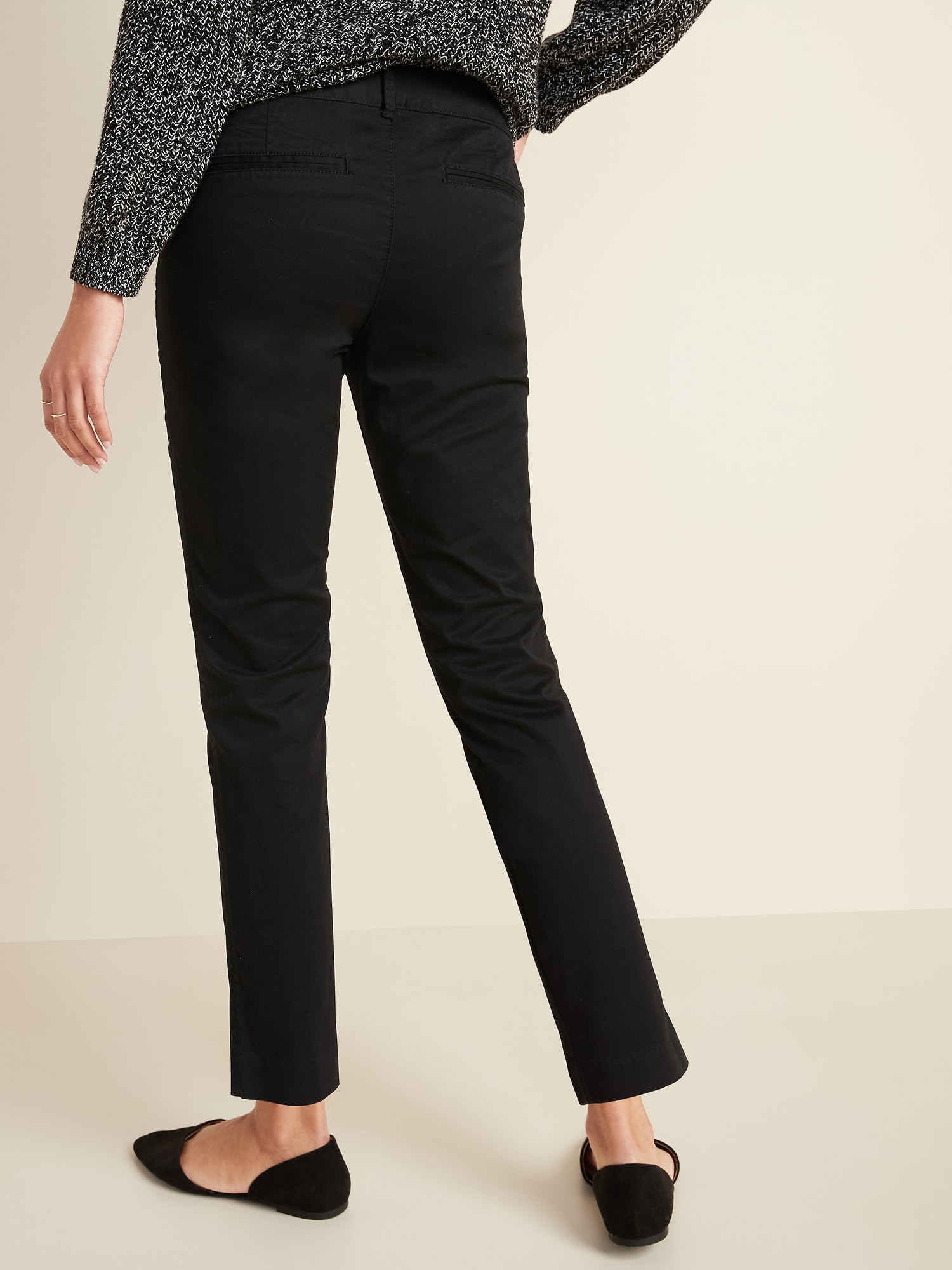 Mid-Rise Pixie Ankle Chinos for Women, Old Navy