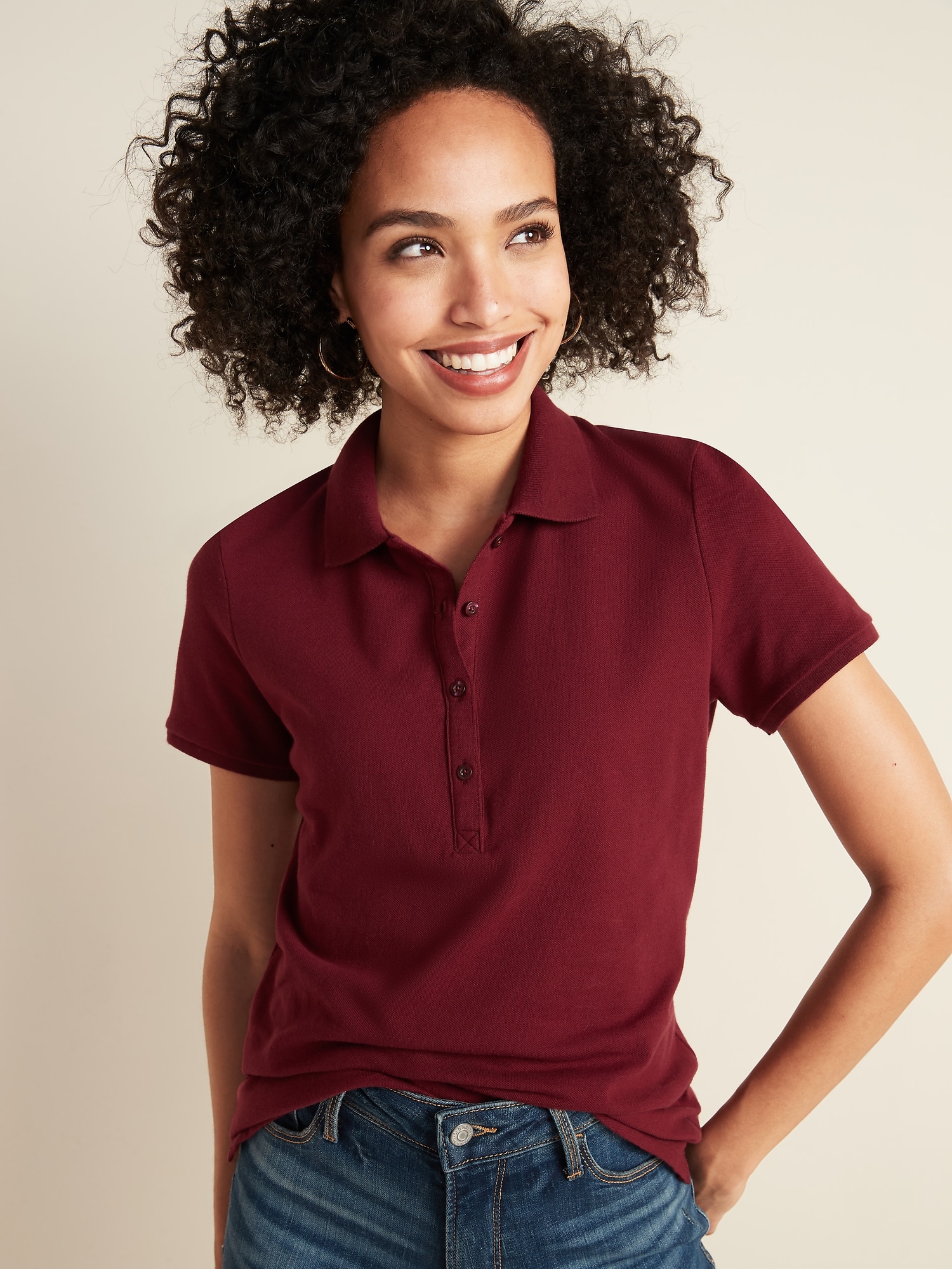 old navy ladies polo shirts