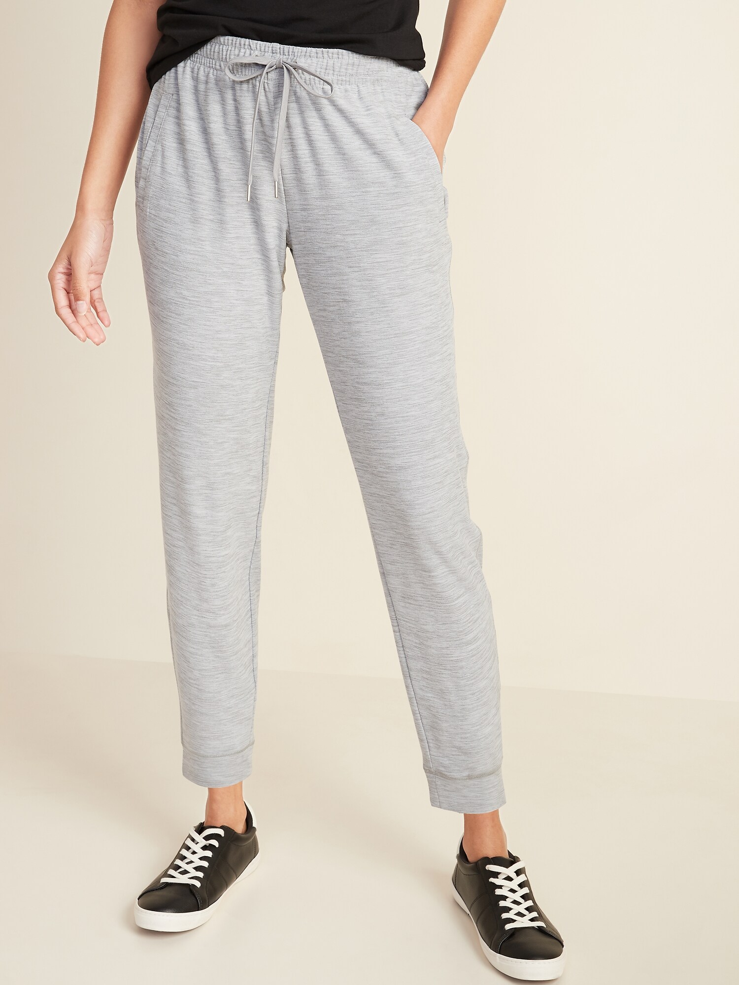 mid rise breathe on joggers old navy