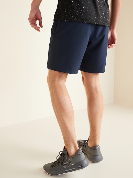 View large product image 2 of 2. StretchTech Go-Dry Shade Jogger Shorts -- 9-inch inseam