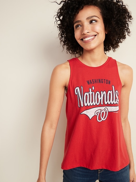 Old Navy MLB&#174 Team Graphic High-Neck Tank Top for Women. 1