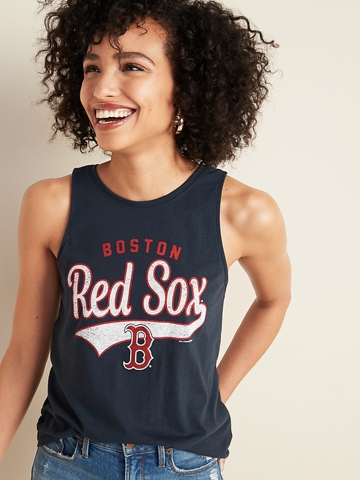 MLB® Team Graphic High-Neck Tank Top for Women | Old Navy