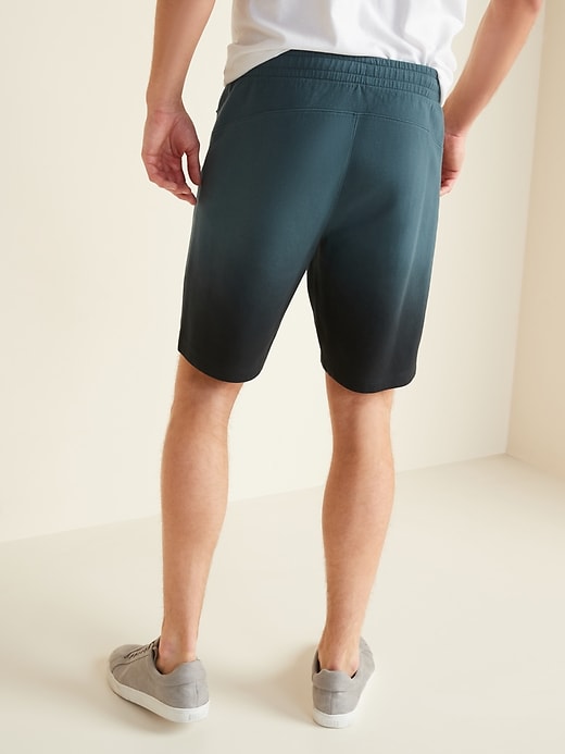 View large product image 2 of 3. Dynamic Fleece Dip-Dye Jogger Shorts -- 9-inch inseam