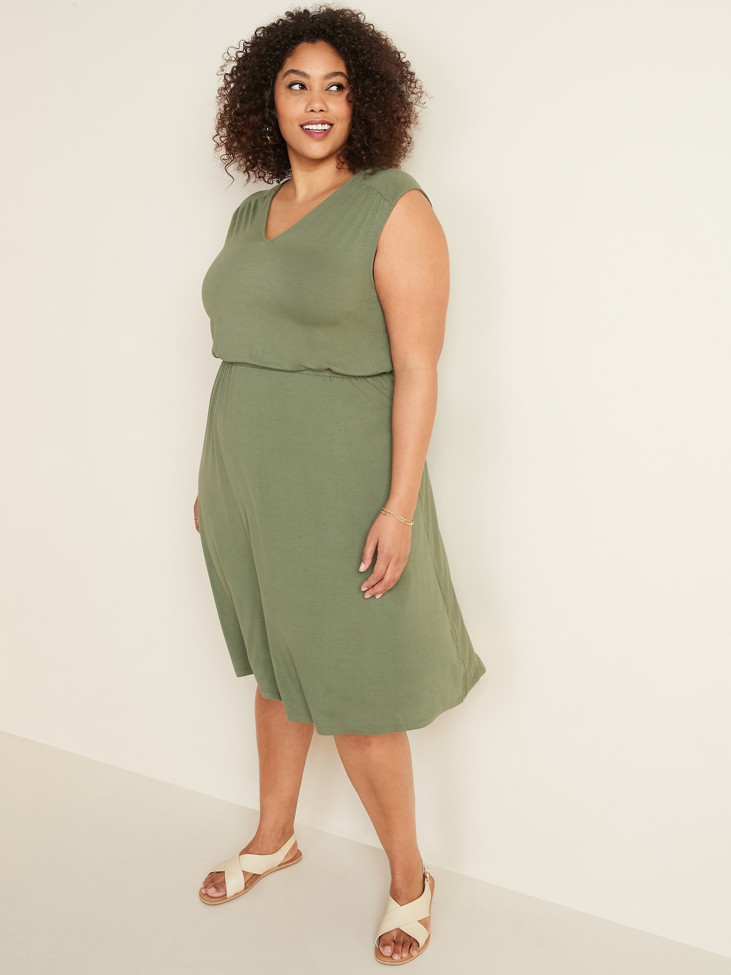 Old navy best sale olive green dress