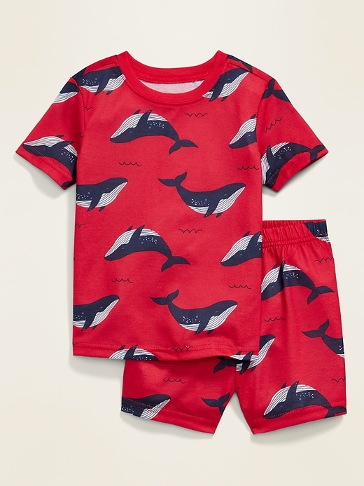 View large product image 1 of 1. Graphic Loose-Fit Pajama Set for Toddler Boys & Baby