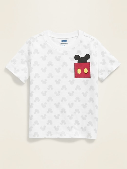 View large product image 1 of 2. Disney&#153 Mickey Mouse Graphic Printed Tee for Toddler Boys