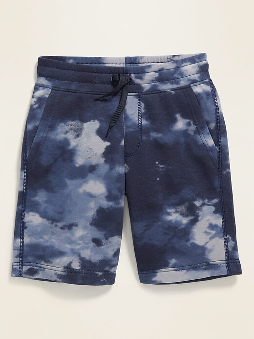 View large product image 1 of 1. Drawstring-Waist Jogger Shorts For Boys