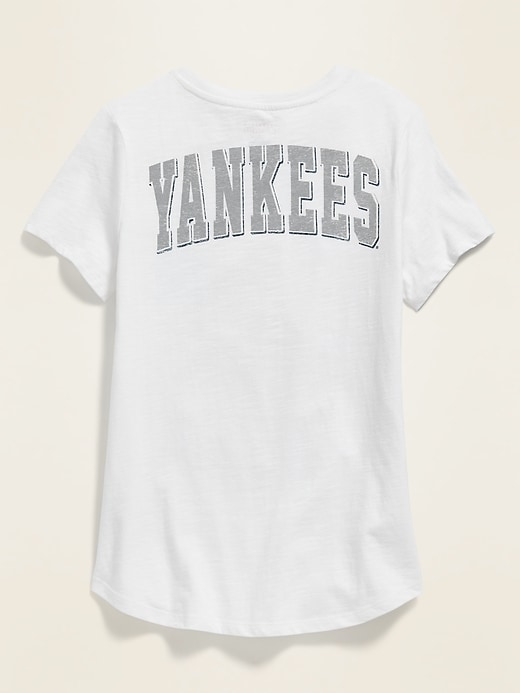 View large product image 2 of 2. MLB&#174 Team-Graphic V-Neck Tee for Women