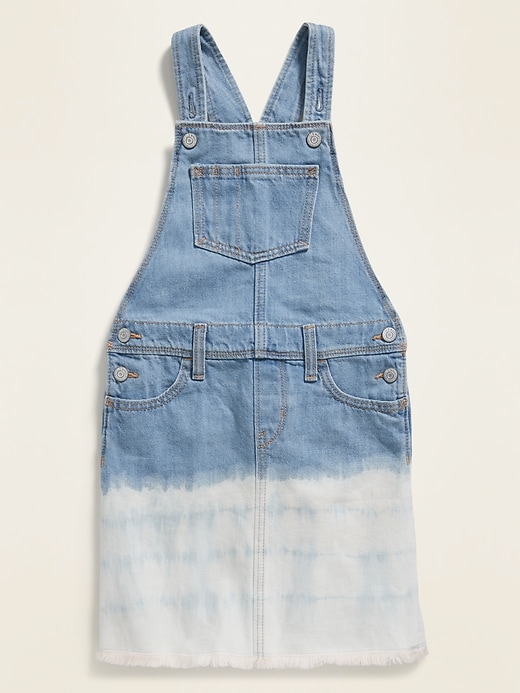 View large product image 2 of 3. Distressed Raw-Hem Jean Skirtall for Girls