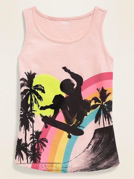 View large product image 1 of 1. Graphic Tank Top for Girls