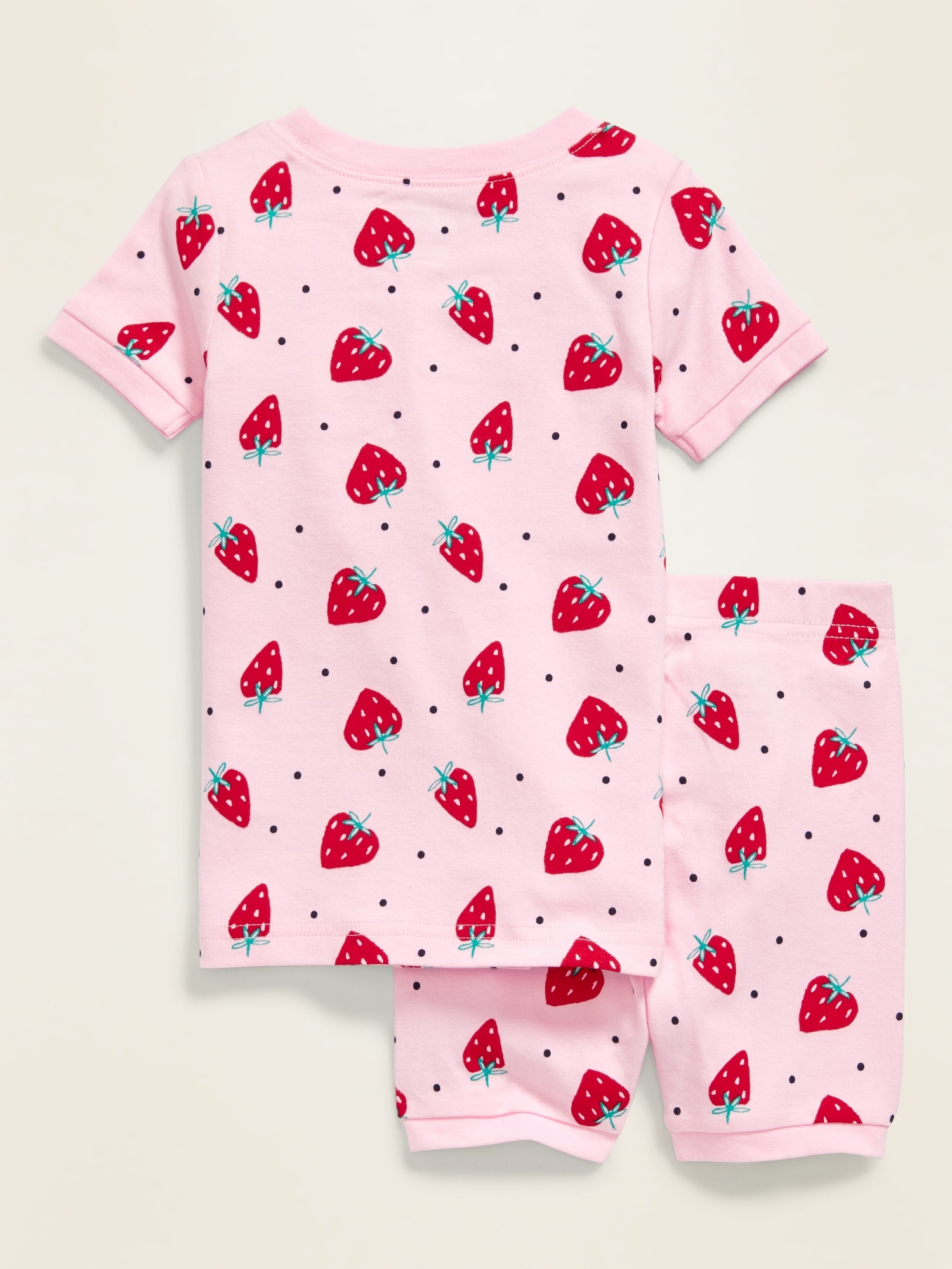 Strawberry pajamas baby hot sale