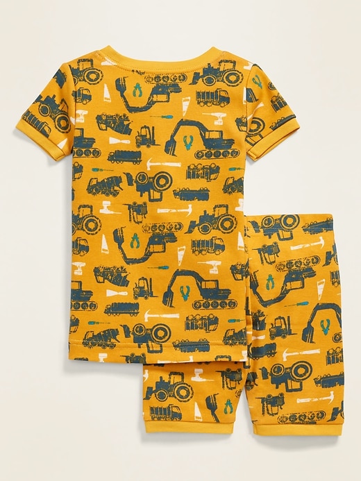View large product image 2 of 2. Construction Truck Pajama Set for Toddler & Baby