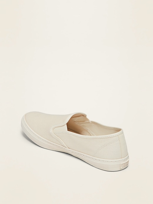 Image number 4 showing, Canvas Slip-On Sneakers for Women