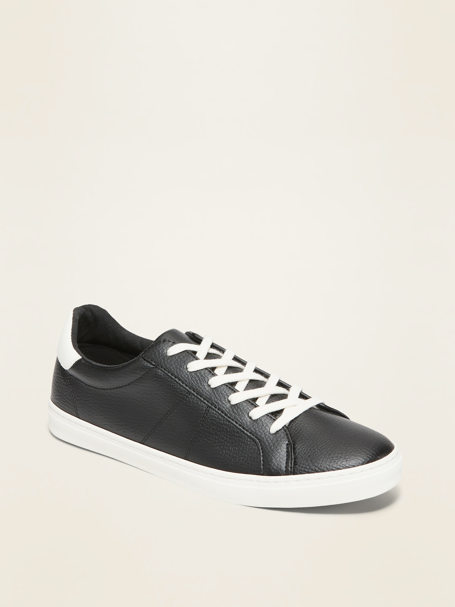 black leather tennis shoes womens