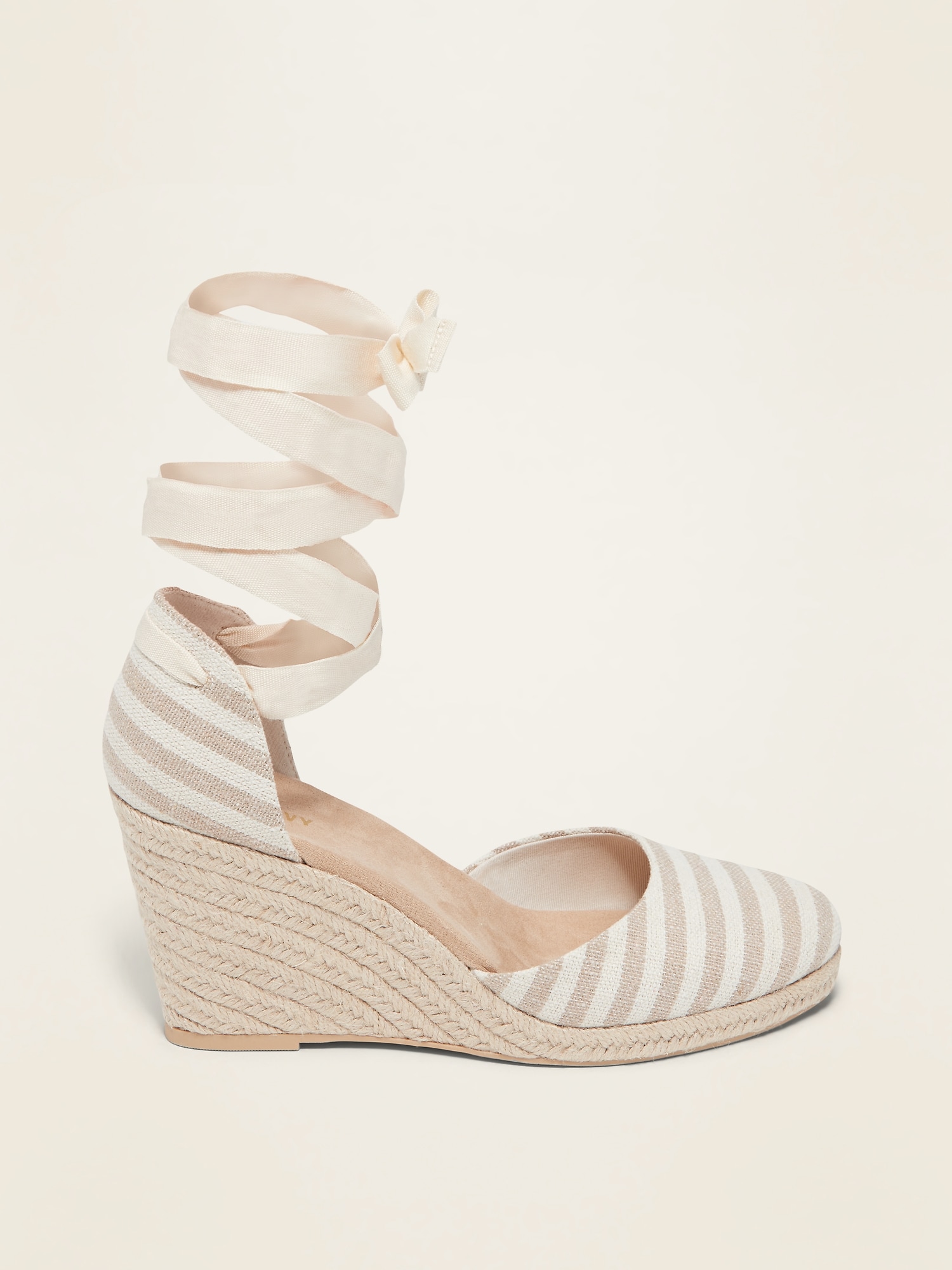 old navy lace up espadrilles