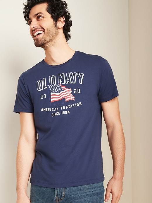 View large product image 1 of 3. 2020 U.S. Flag Graphic Tee