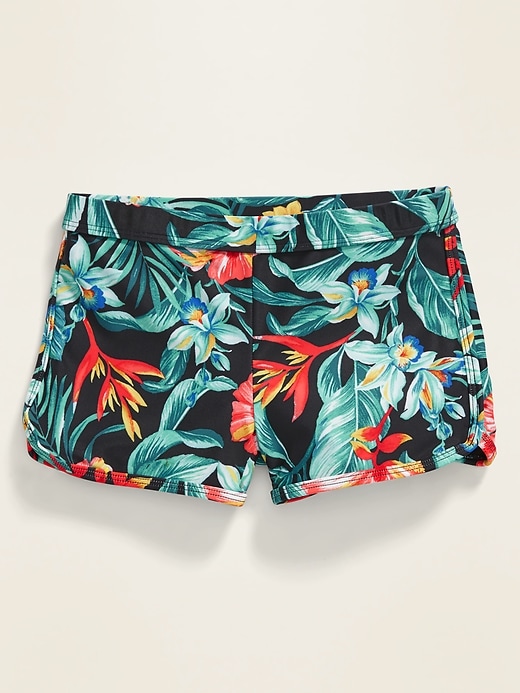 View large product image 2 of 2. Retro Swim Shorts for Girls