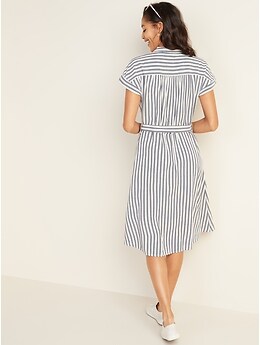 old navy striped shirt dress