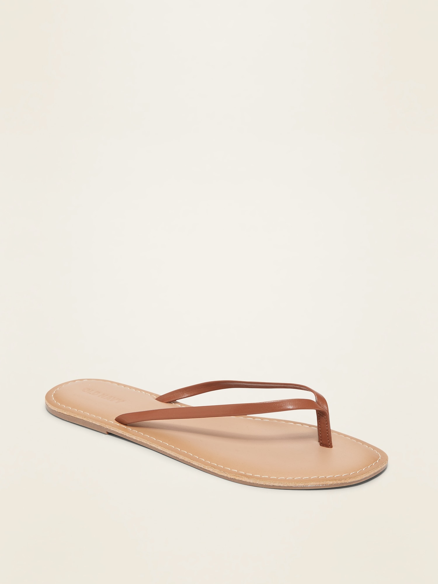 Faux-Leather Capri Sandals for Women 