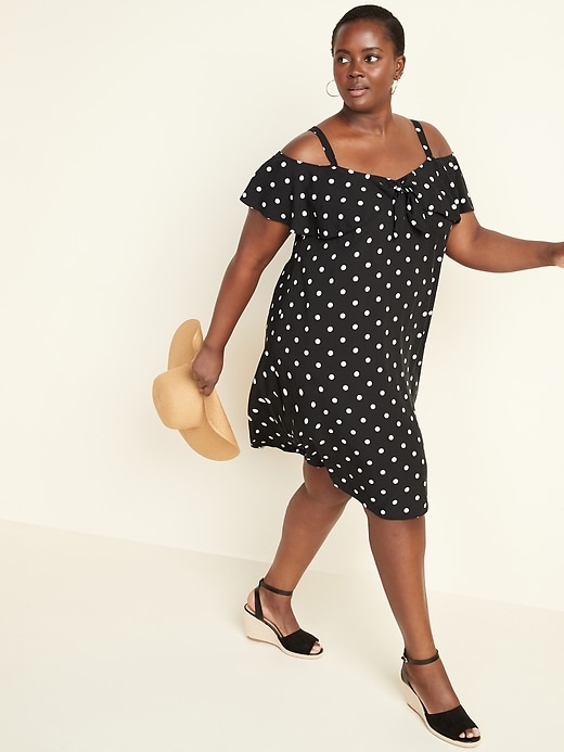 Old navy cold shoulder dress best sale