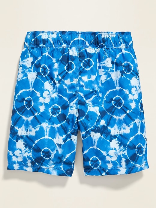 View large product image 2 of 2. Tie-Dyed Swim Trunks for Toddler Boys