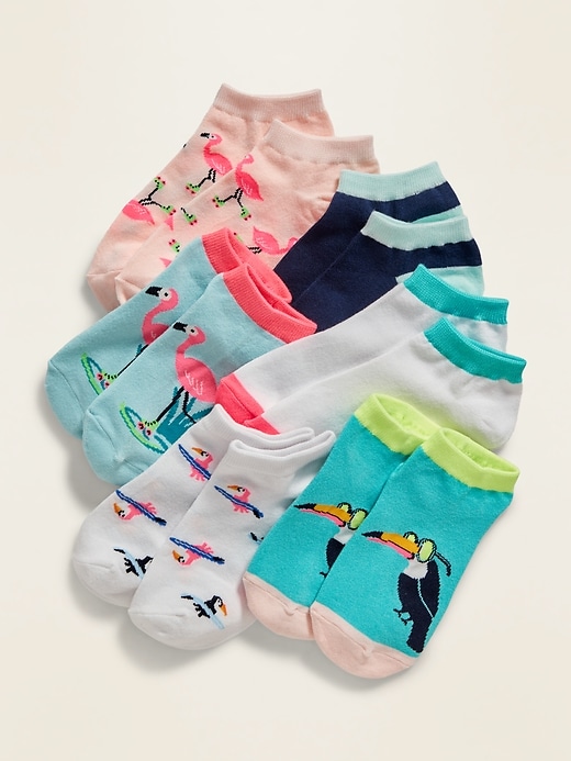View large product image 1 of 1. Fashion Socks 6-Pack for Girls