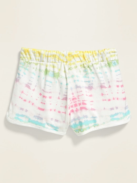View large product image 2 of 2. Jersey Dolphin-Hem Shorts for Girls