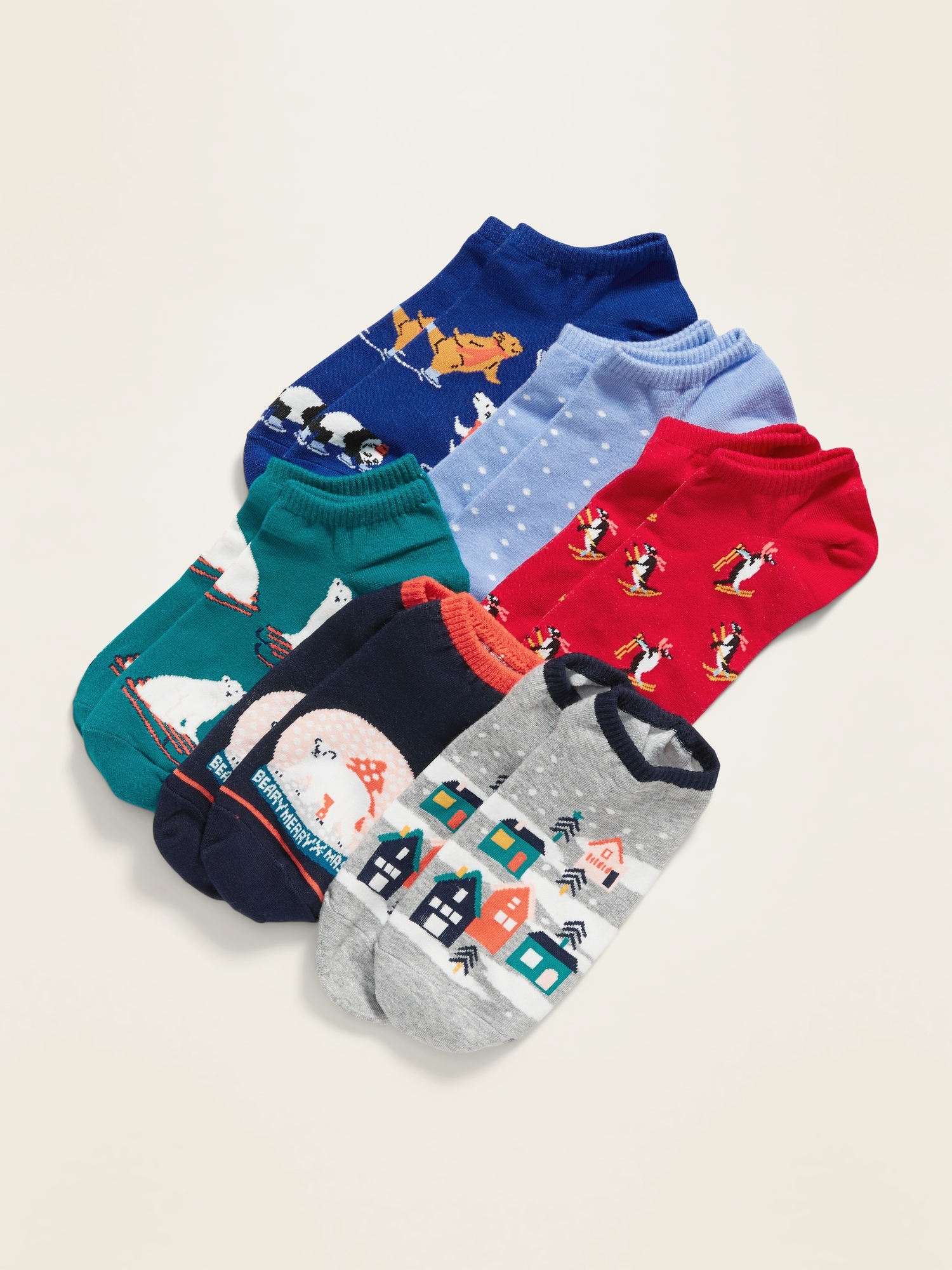 Novelty Ankle Socks 6Pack For Women Old Navy