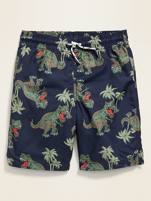 View large product image 1 of 1. Graphic Swim Trunks For Boys