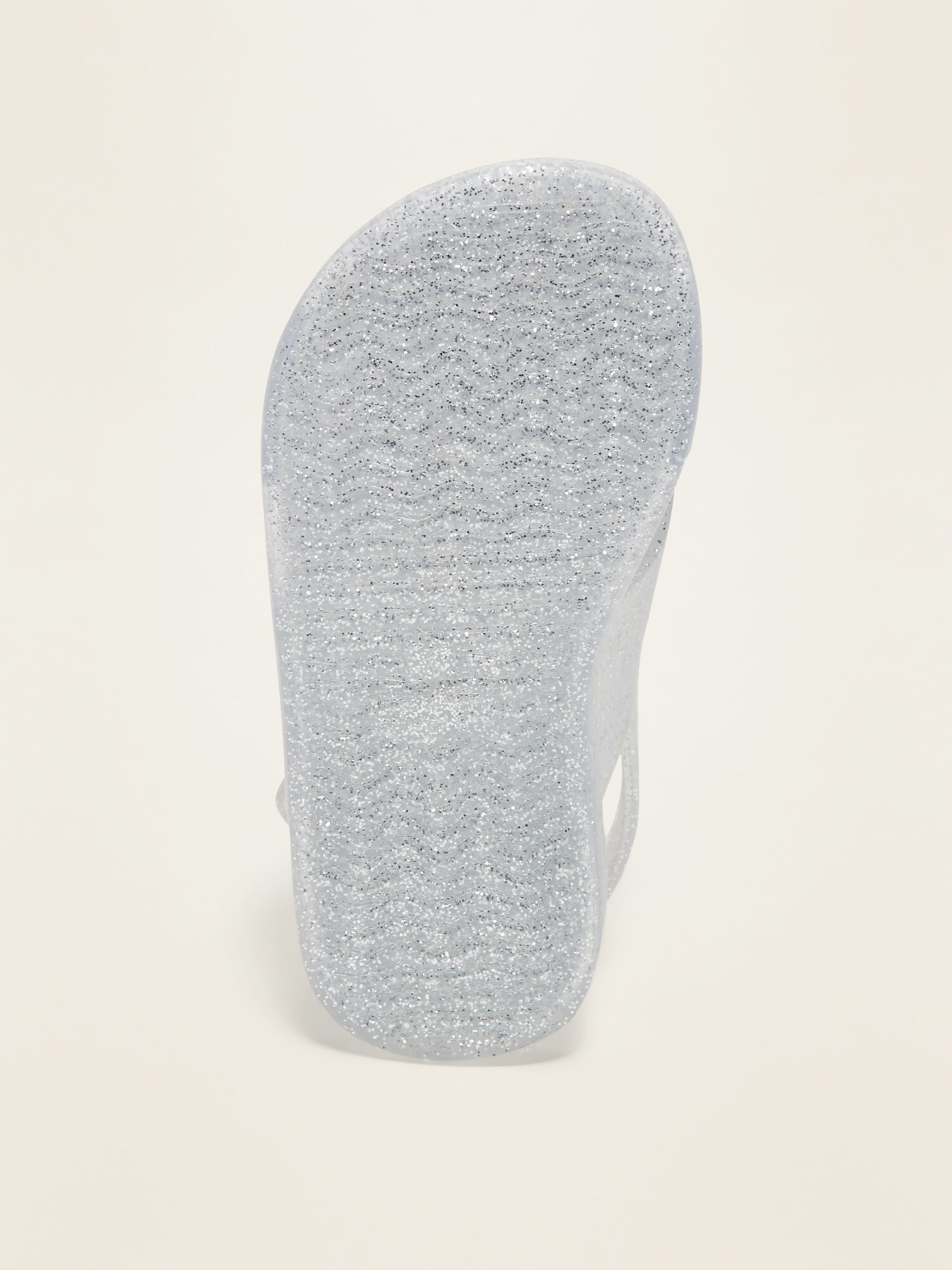 cross strap jelly sandals