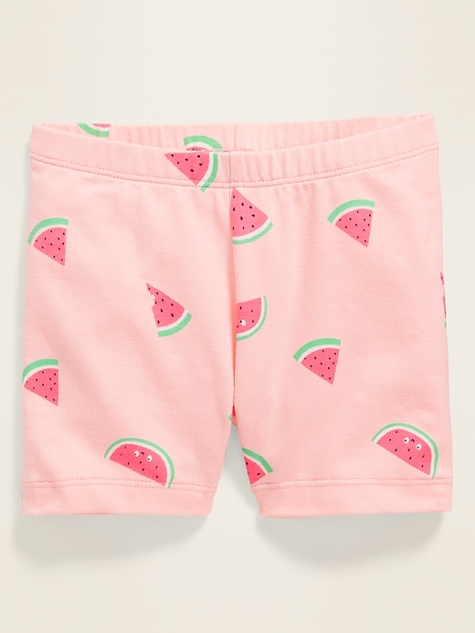 View large product image 1 of 1. Jersey Biker Shorts for Toddler Girls