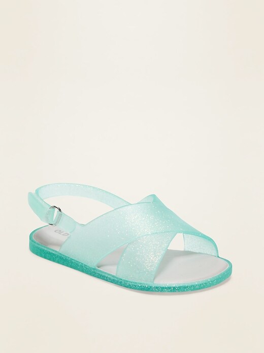 old navy jelly sandals