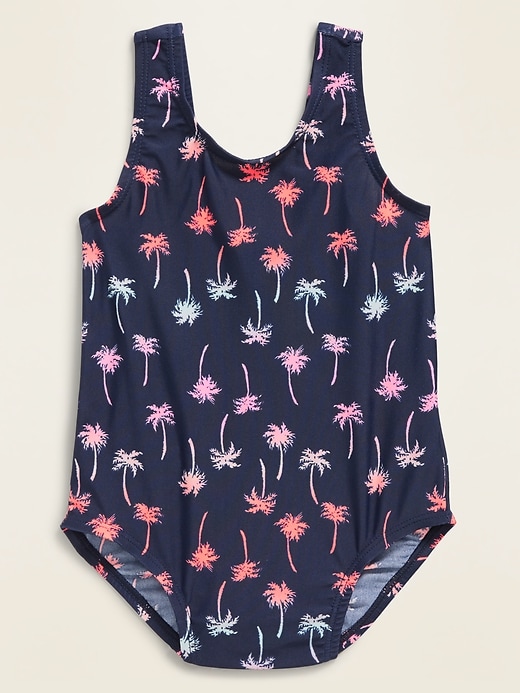 Old Navy PalmPrint Swimsuit for Toddler Girls 573600002