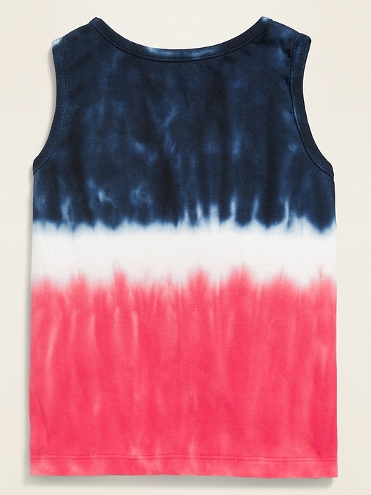 View large product image 2 of 2. Dip-Dye Pocket Tank Top for Toddler Boys