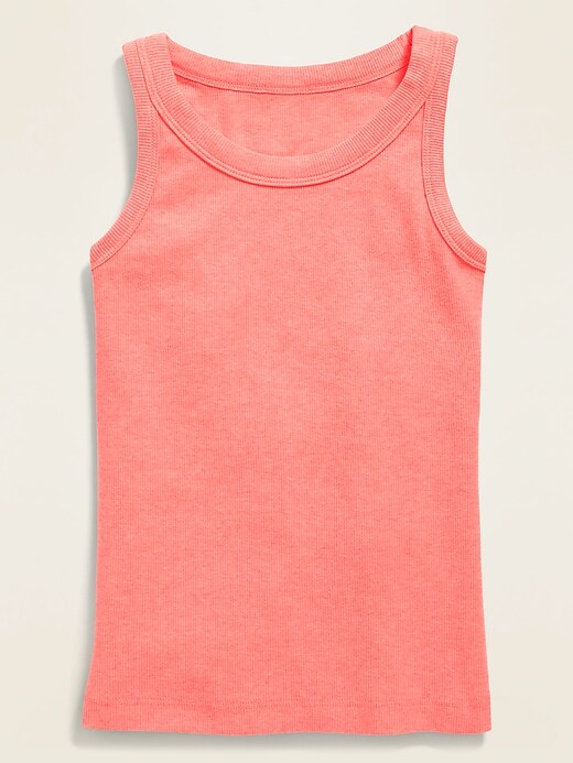 View large product image 1 of 1. Rib-Knit Tank for Girls