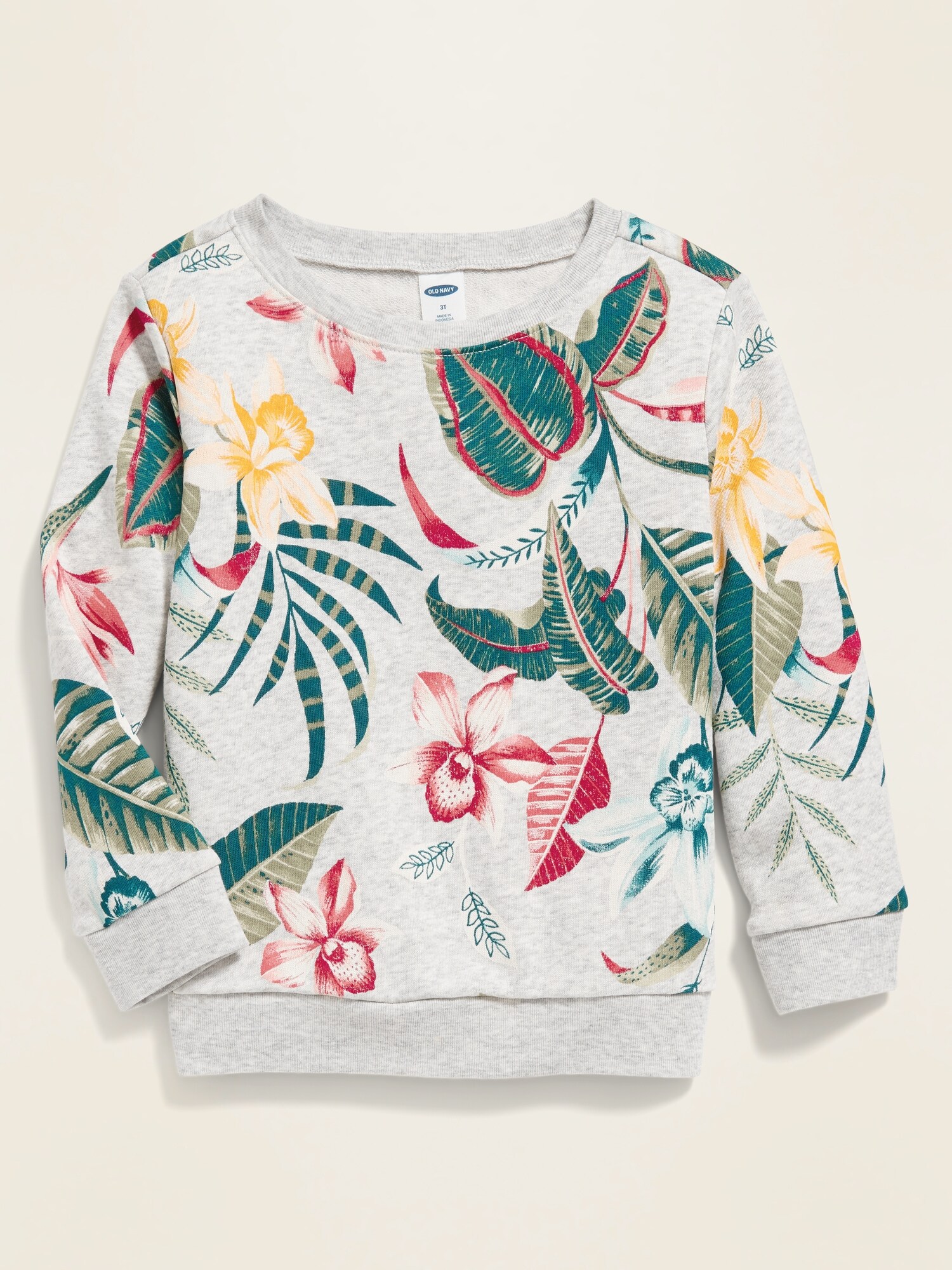 Floral sweatshirt best sale old navy