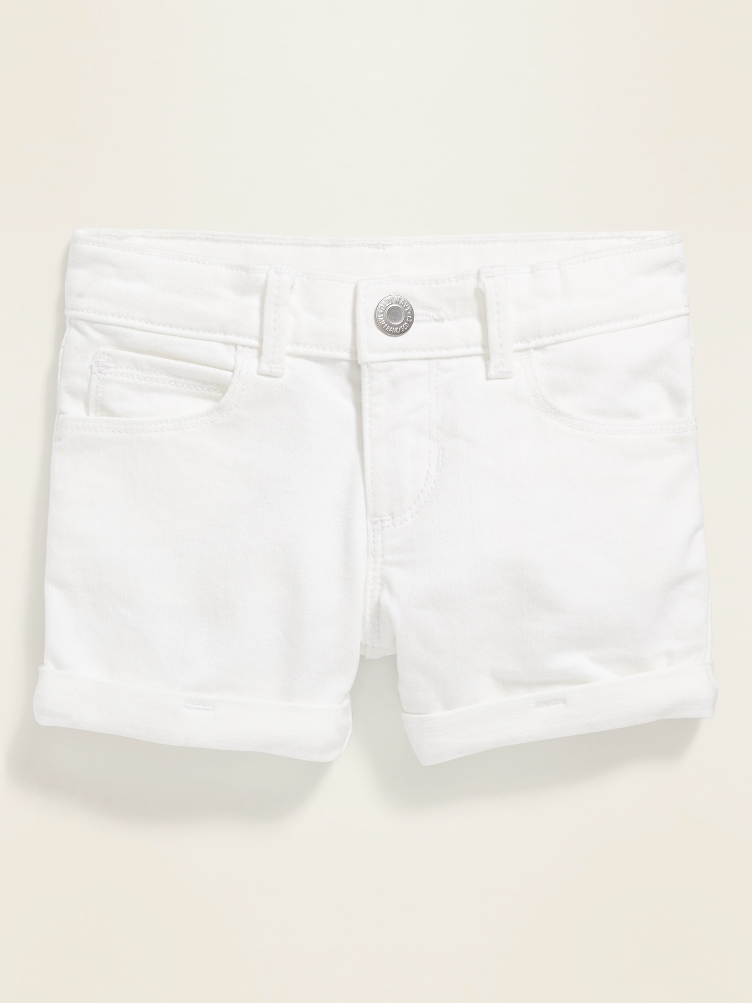 White Twill Shorts for Toddler Girls | Old Navy