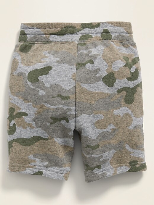 View large product image 2 of 2. Camo French Terry Shorts for Toddler Boys