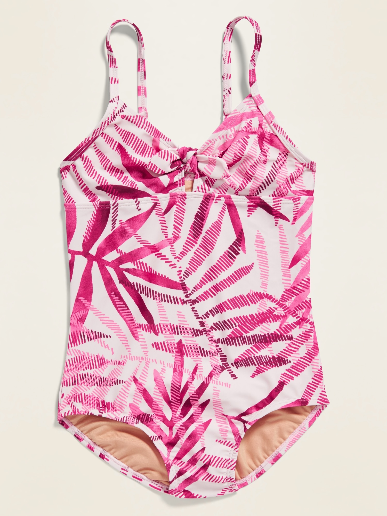 Printed Keyhole Swimsuit for Girls | Old Navy