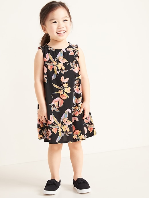 Printed Sleeveless Swing Dress for Toddler Girls | Old Navy