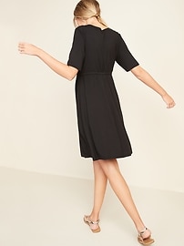 old navy faux wrap dress