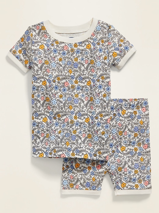 View large product image 1 of 1. Ditsy Floral-Print Pajama Set for Toddler Girls & Baby