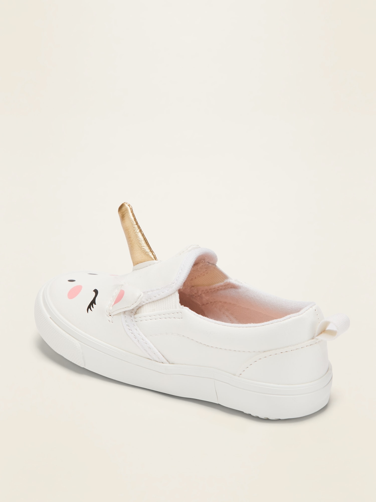 Unicorn Slip-Ons For Toddler Girls 