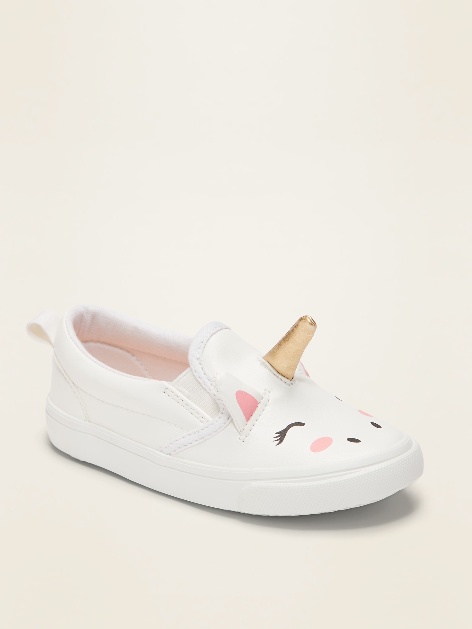 Unisex Unicorn Slip-On Sneakers For Toddler | Old Navy