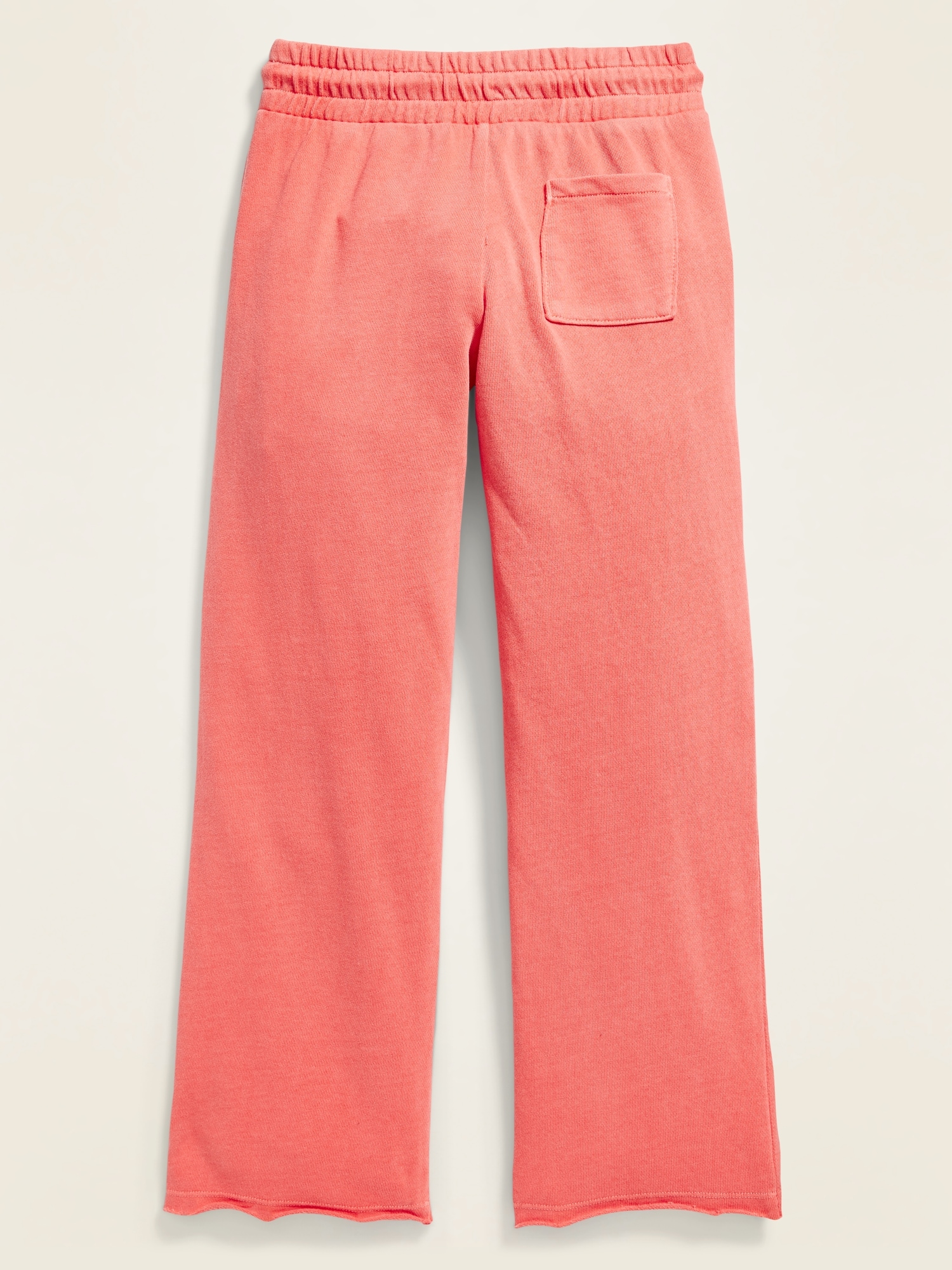 Stylish Red Wide Leg Sweatpants by Hollister