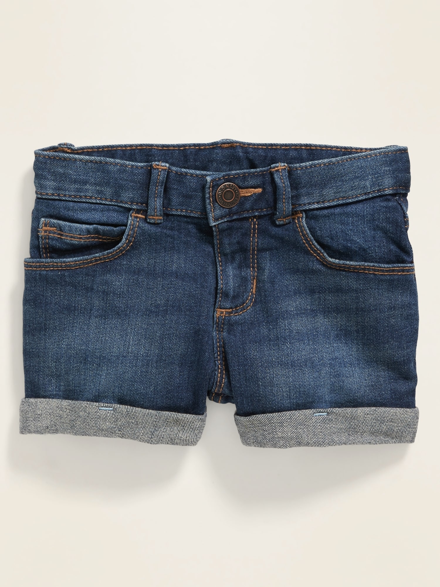 Cuffed Jeans | Dark Wash