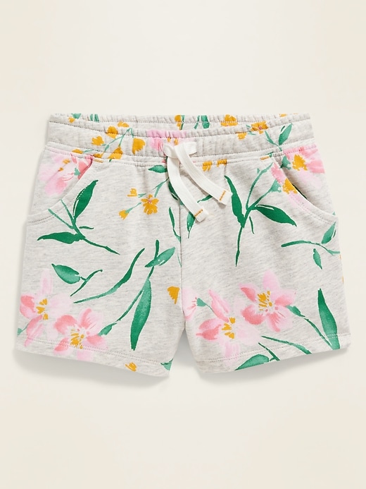View large product image 1 of 3. Pull-On French-Terry Shorts for Toddler Girls