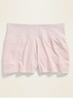 pink active shorts