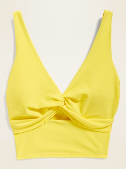 old navy twist front tankini